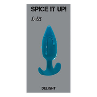 Бирюзовая анальная пробка 10,5см Lola Games Spice It Up Delight 8010-03lola