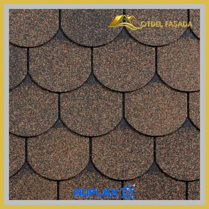 Гибкая черепица Ruflex Ornami R-O-6 Медный отлив, 3 м2/уп.