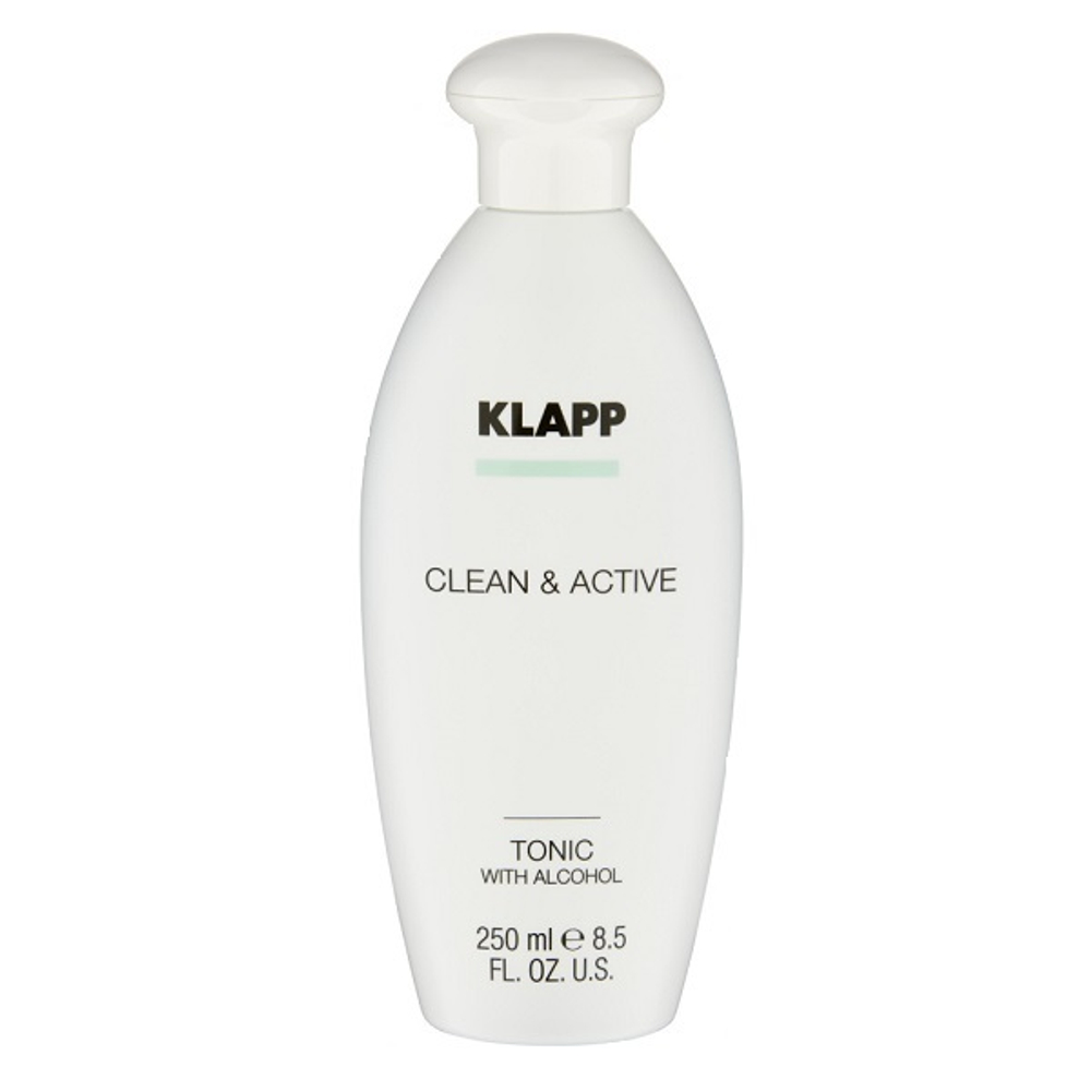 Тоник для лица со спиртом Klapp Clean&Active Tonic with Alcohol 250мл