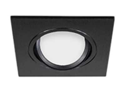 Светильник MR16 ZOOM квадрат чёрный, 93*80* мм, 100 шт/кор