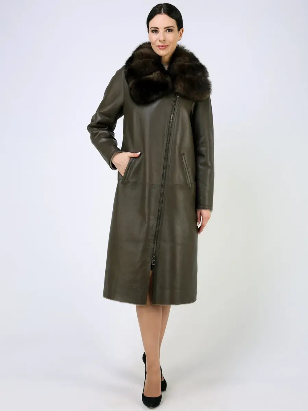 Дубленка зимняя натуральная