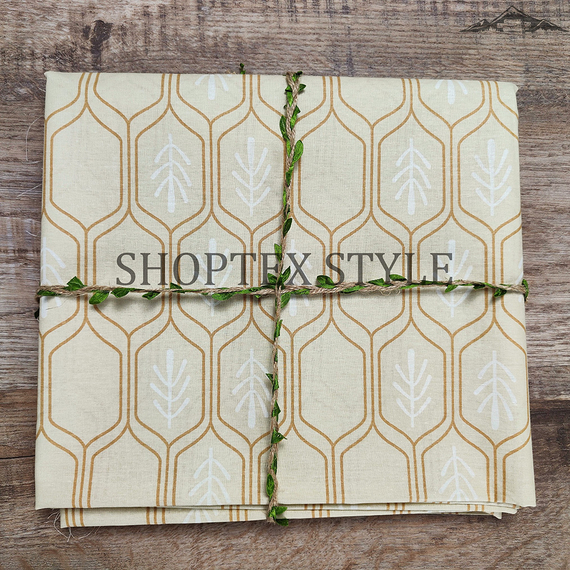 Поплин &quot;Пакистан-принт №21&quot; | ш.220 см | 110 г/м² | хлопок-100%