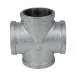 Крест прямой чугун Ду 20 (3/4") ВР/ВР Fittex PLUS