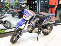 Питбайк PROGASI SMART 5 MINI 125CC BLUE 14/12 (Полуавтоматическая КПП)