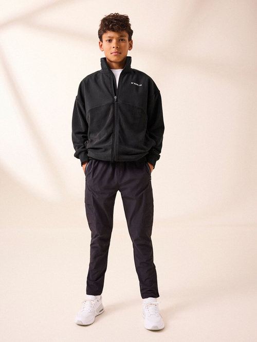 Толстовка на молнии для мальчика Next 784-427, Черный