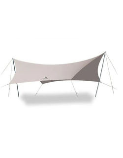 Тент кемпинговый Naturehike Lianyun, алюминиевый каркас, золотистый 690х480 мм