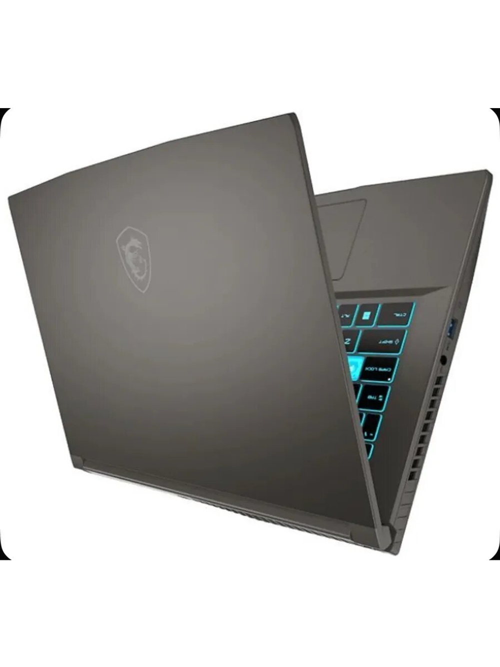 Ноутбук MSI Thin A15 B7UC-295XRU AMD Ryzen 5 7535HS 3300MHz/15.6"/1920x1080/16GB/512GB SSD/NVIDIA GeForce RTX 3050 4GB/Wi-Fi/Bluetooth/Без ОС (9S7-16RK11-295)