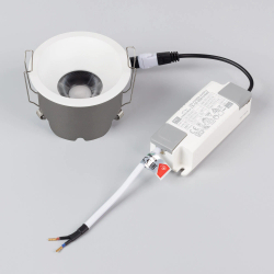 Светильник MS-HARBOR-R82-10W Warm3000 (WH, 24 deg, 230V) (Arlight, IP20 Металл, 5 лет) 050178