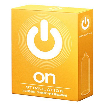 Презервативы ON Stimulation №3 - с точками 54mm