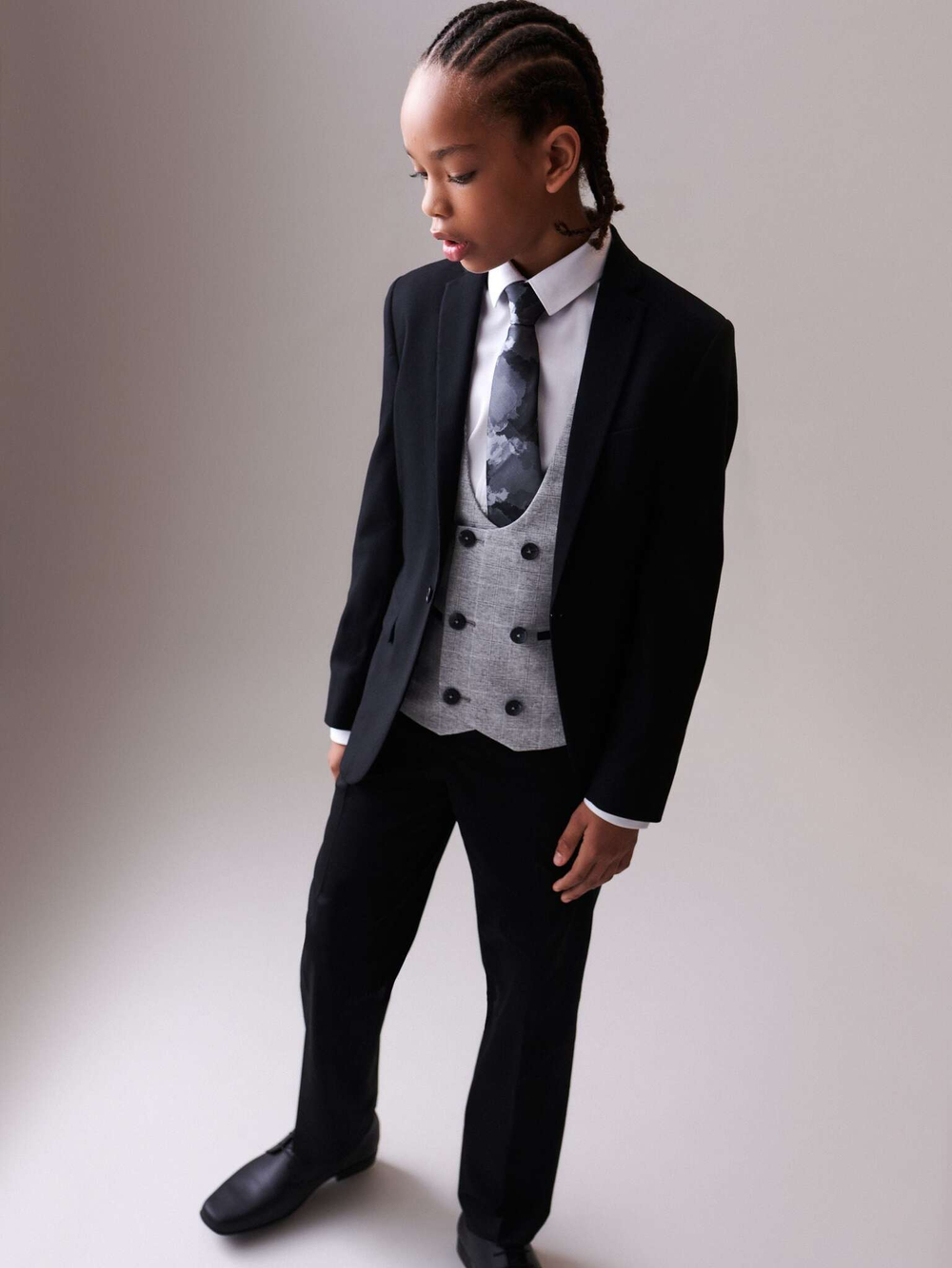 Пиджак для мальчика Next C86-556, Черный