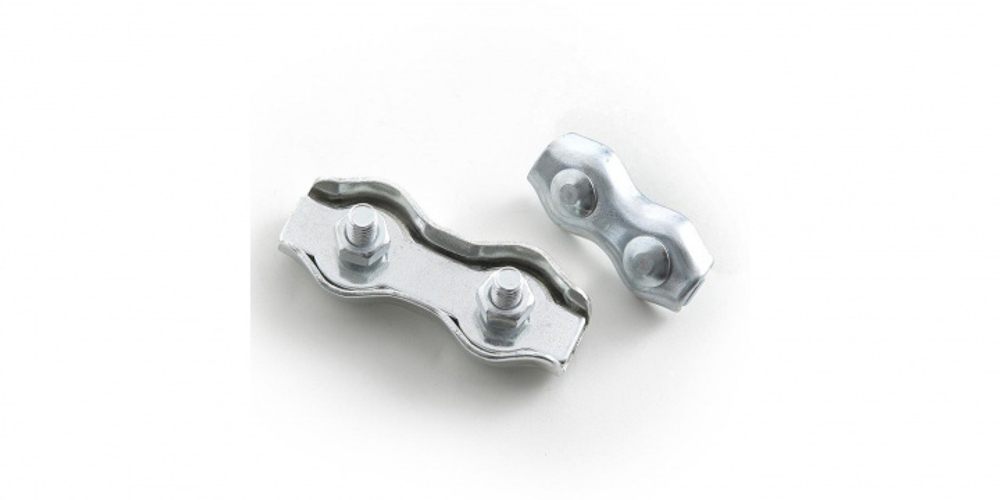 Зажим для тросов двойной 4,0 (2 шт) (DUPLEX)