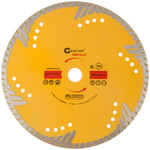 Диск отрезной алмазный, сегментный с защитными секторами CUTOP Profi Plus, 230 x 3.0 x 8.3 x 22.2 мм 67-416