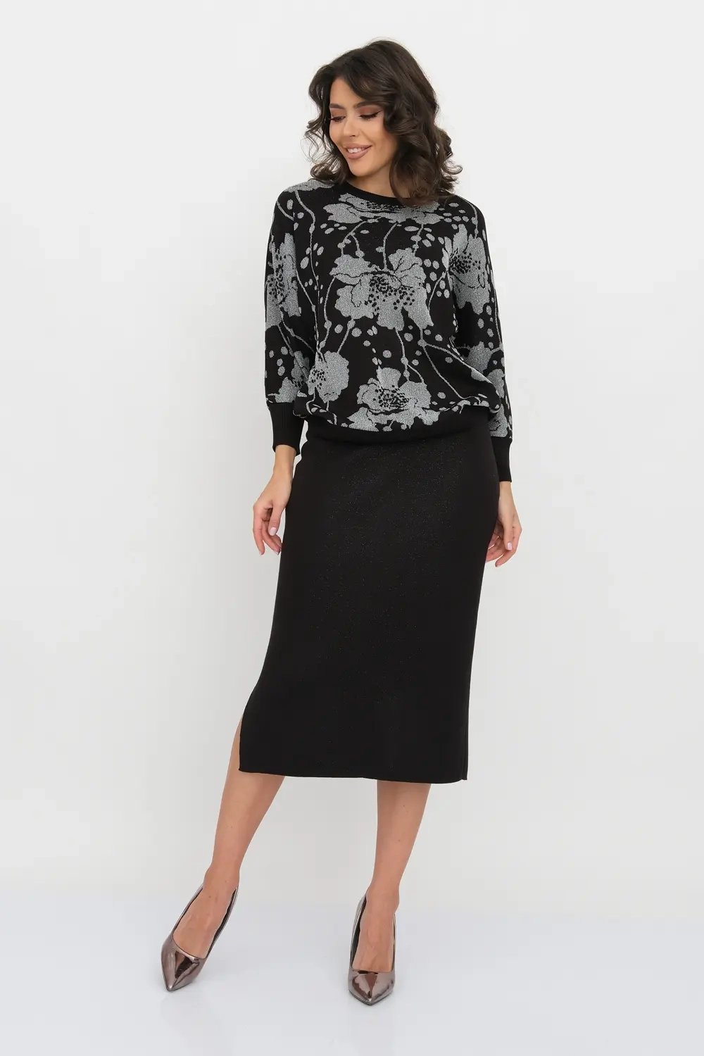 Юбка Д 3523/черный