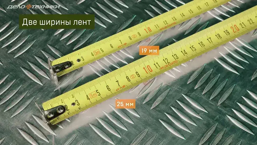 Рулетка Дело Техники в обрезиненном корпусе "Компакт" 3м х 19мм, 101403