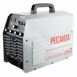 Сварочный аппарат инверторный САИ- 250АД AC/DC Ресанта, серый