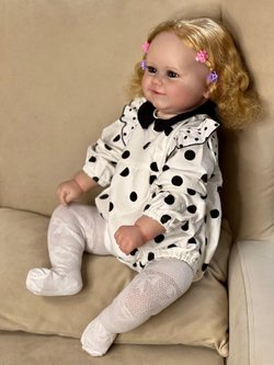 Кукла Реборн мягконабивная 60см в пакете (FA-161A1)