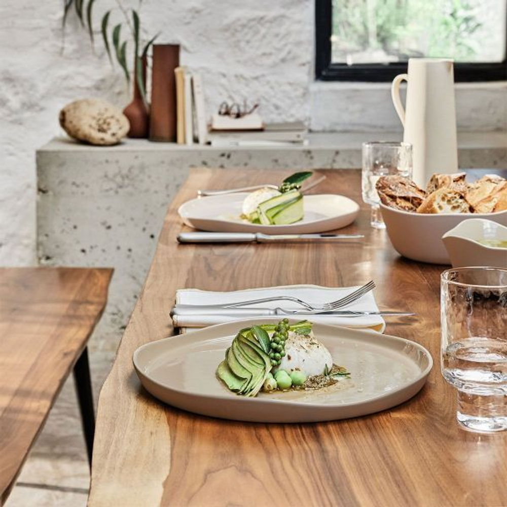 Тарелка обеденная 26см Guy Degrenne Brume Pink