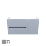 Тумба подвесная IDDIS Edifice, 100 см, светло-серый, EDI10L0i95