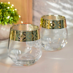 Набор стаканов для виски 2шт 390мл "Модерн"