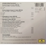 Ton Koopman / Johann Sebastian Bach: Organ Works - Toccata & Fuge (CD)