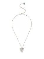 Колье "Elongate Shine" Silver