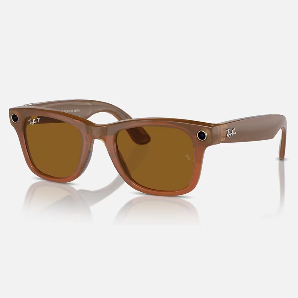 Ray-Ban Meta Wayfarer ( Цвет оправы - коричневый, цвет линз - коричневый )