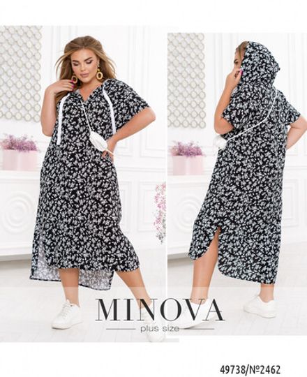 Платье 2462-черный Minova Фото 1