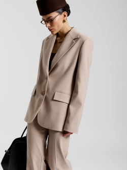 Песочный пиджак Купер