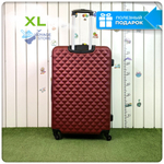 Большой чемодан L'Case Phatthaya, бордовый