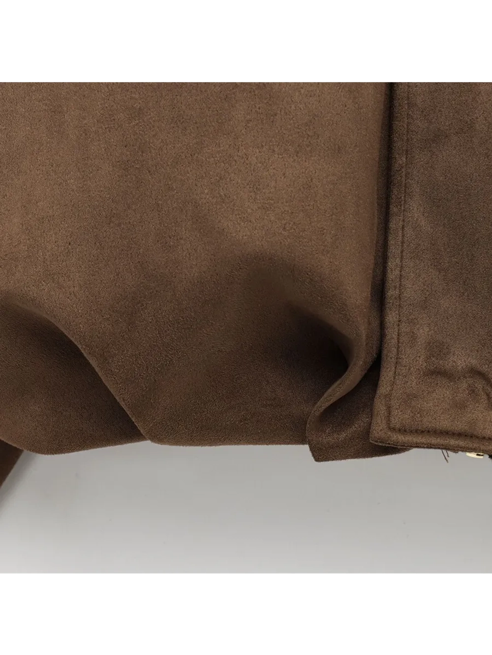 Куртка-бомбер замшевый