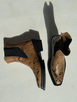 KAZAKI Beige nappa splash