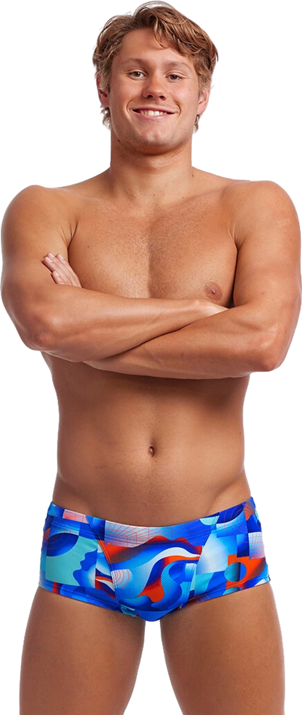 Транки FUNKY TRUNKS Men's Battle Blue