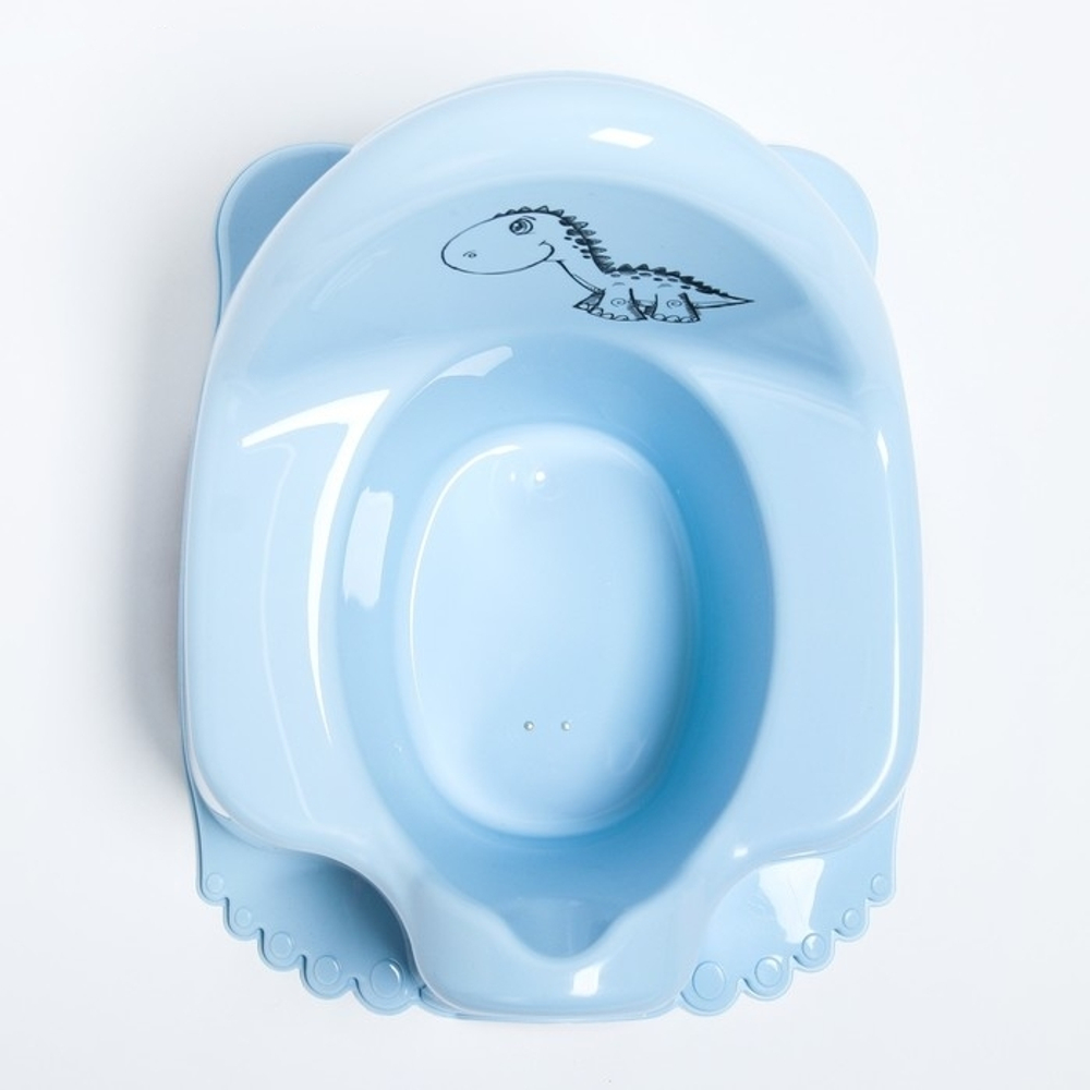 Горшок детский "Дино" муз. (blue-голубой)