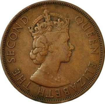 2 цента 1955-1965 Восточные Карибы