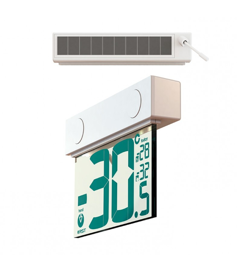 Цифровой термометр на липучке с солнечной батареей RST01377