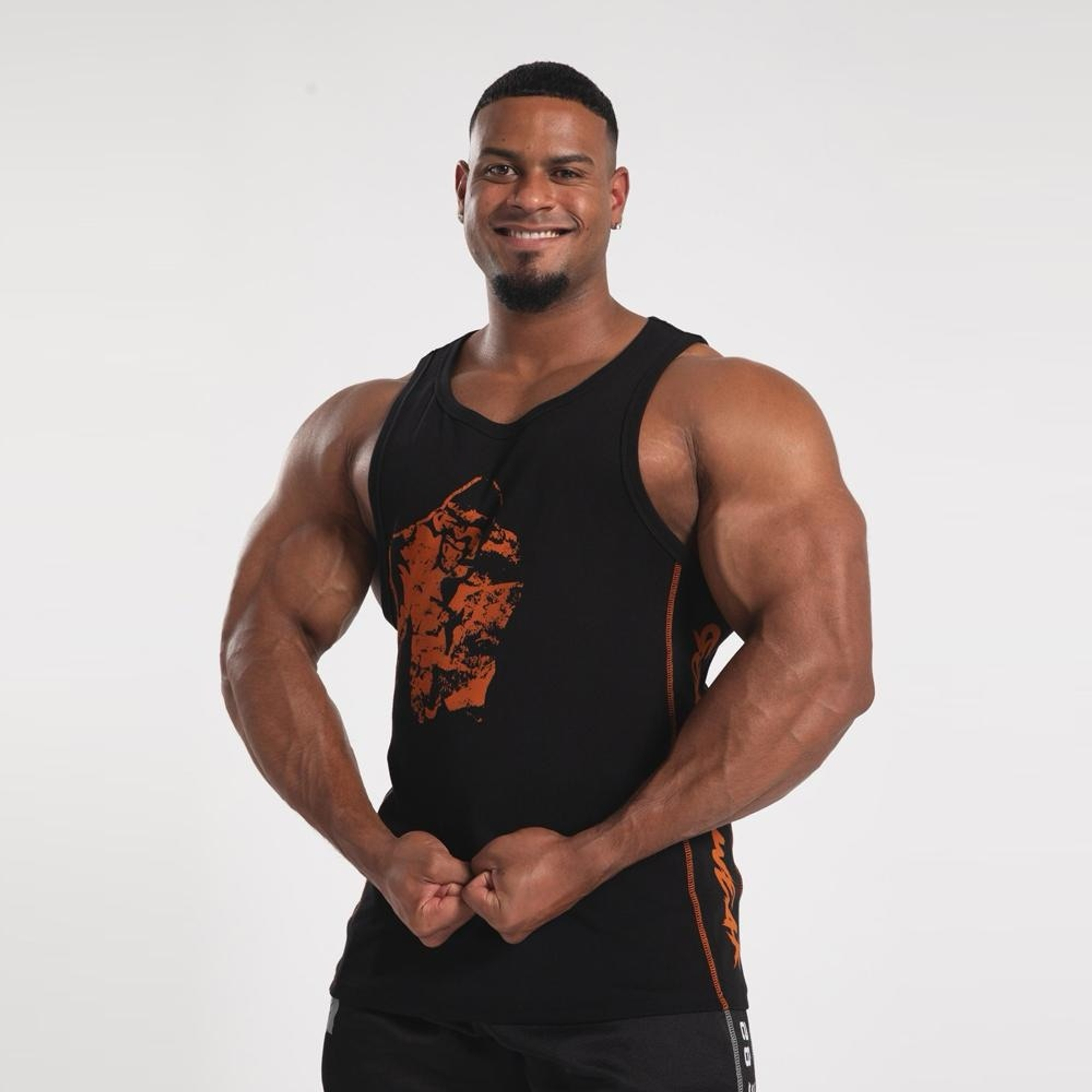 Майка GORILLA Monterey Tank Black/Orange