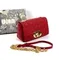 Сумка Dior Caro, модель маленького формата красный
