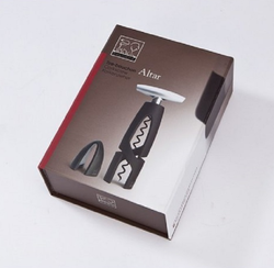 ALTAR - Штопор для вина механический черный (corkscrew)