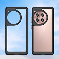 Усиленный чехол c боковыми рамками черного цвета для OnePlus 12R и Ace 3