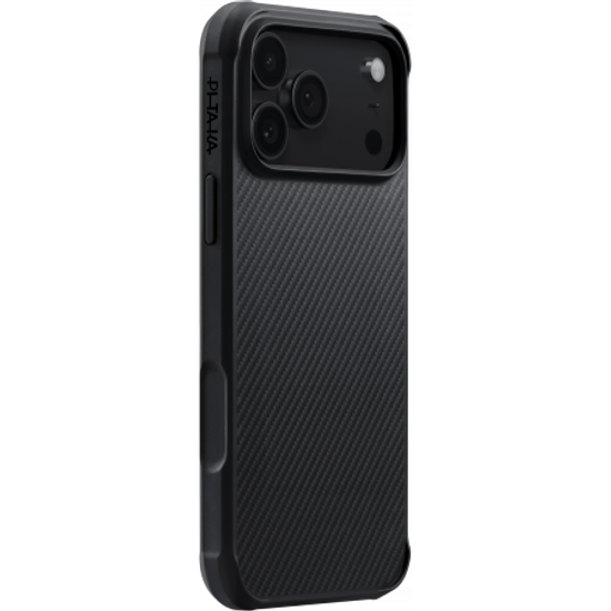 Противоударный чехол Pitaka Aramid ProGuard Case для iPhone 17 Pro Max, черный