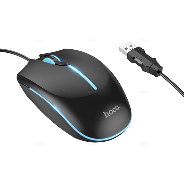 Проводная мышь Hoco GM37 (black)