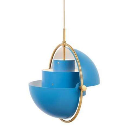 Pendant design lamp  Multi-Lite by Gubi (Blue)
