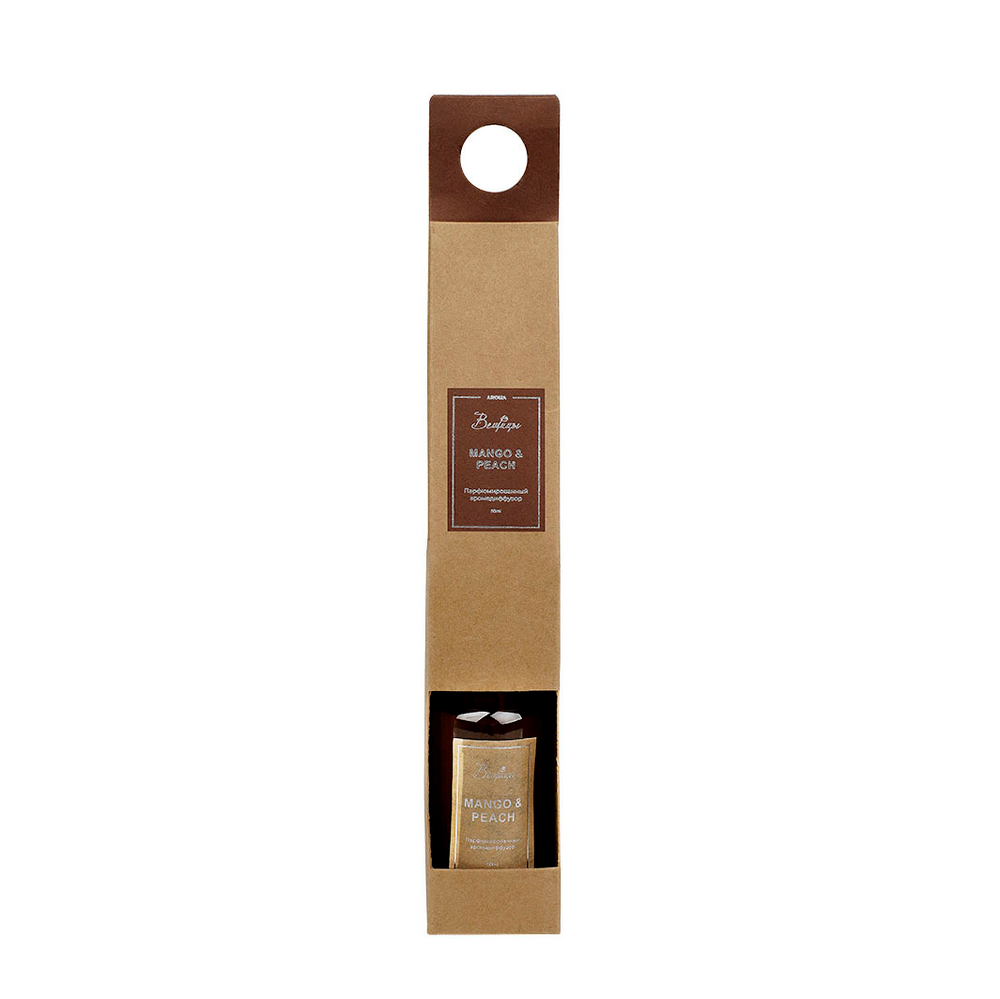 Парфюмированный аромадиффузор MANGO & PEACH, 50 мл., Д35 Ш35 В260 YJC-10