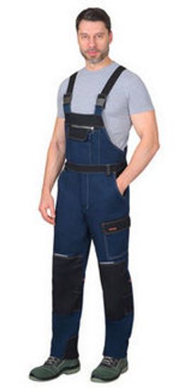 Полукомбинезон "Сириус-Шатл-Росс" (синий/черный)