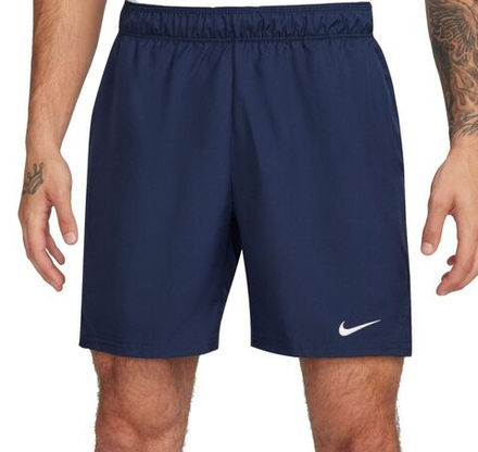 Теннисные шорты Nike Court Dri-Fit Victory 7" Short - obsidian/white - Blue