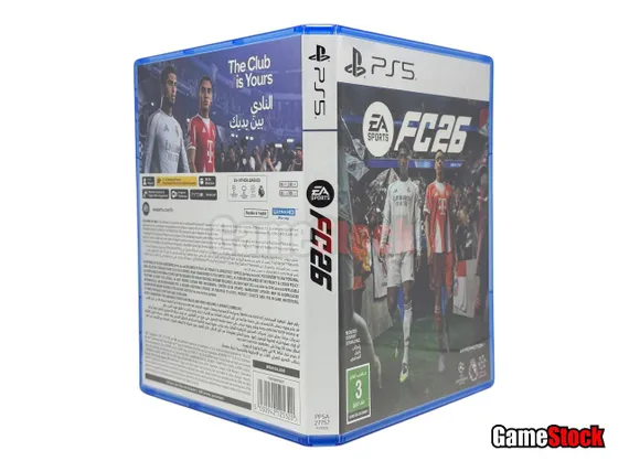 PS5 FC 26 (Новинка!) (Б/У, Русские субтитры, PPSA-27757)