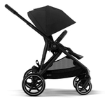 Прогулочная коляска Cybex Gazelle S BLK Moon Black с корзиной и дождевиком
