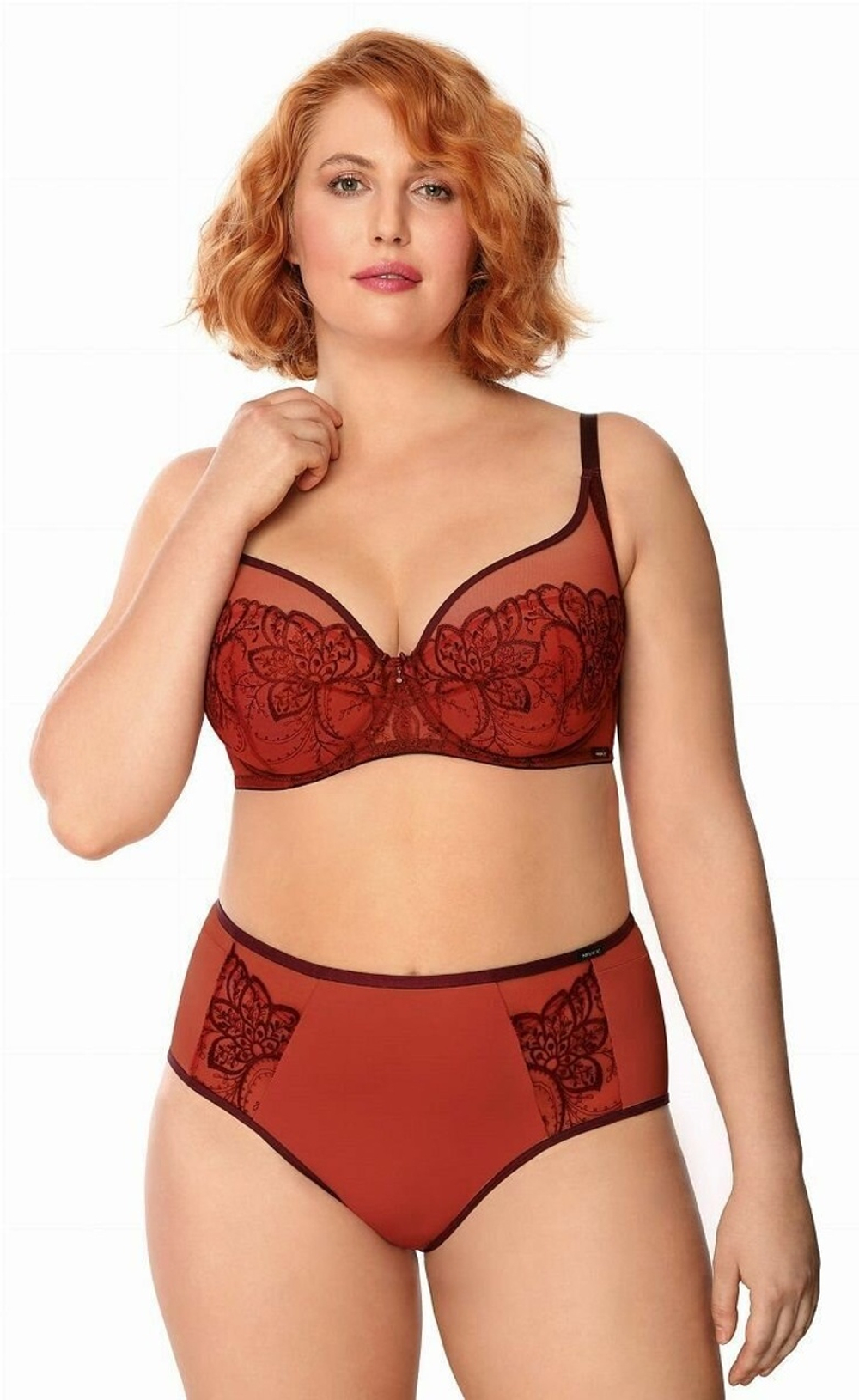 Бюстгальтер с мягкой чашкой Livia (Размер: 75D) (Цвет: красный)