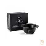 Фарфоровая чаша для бритья REBEL BARBER Black Matt Shaving Bowl