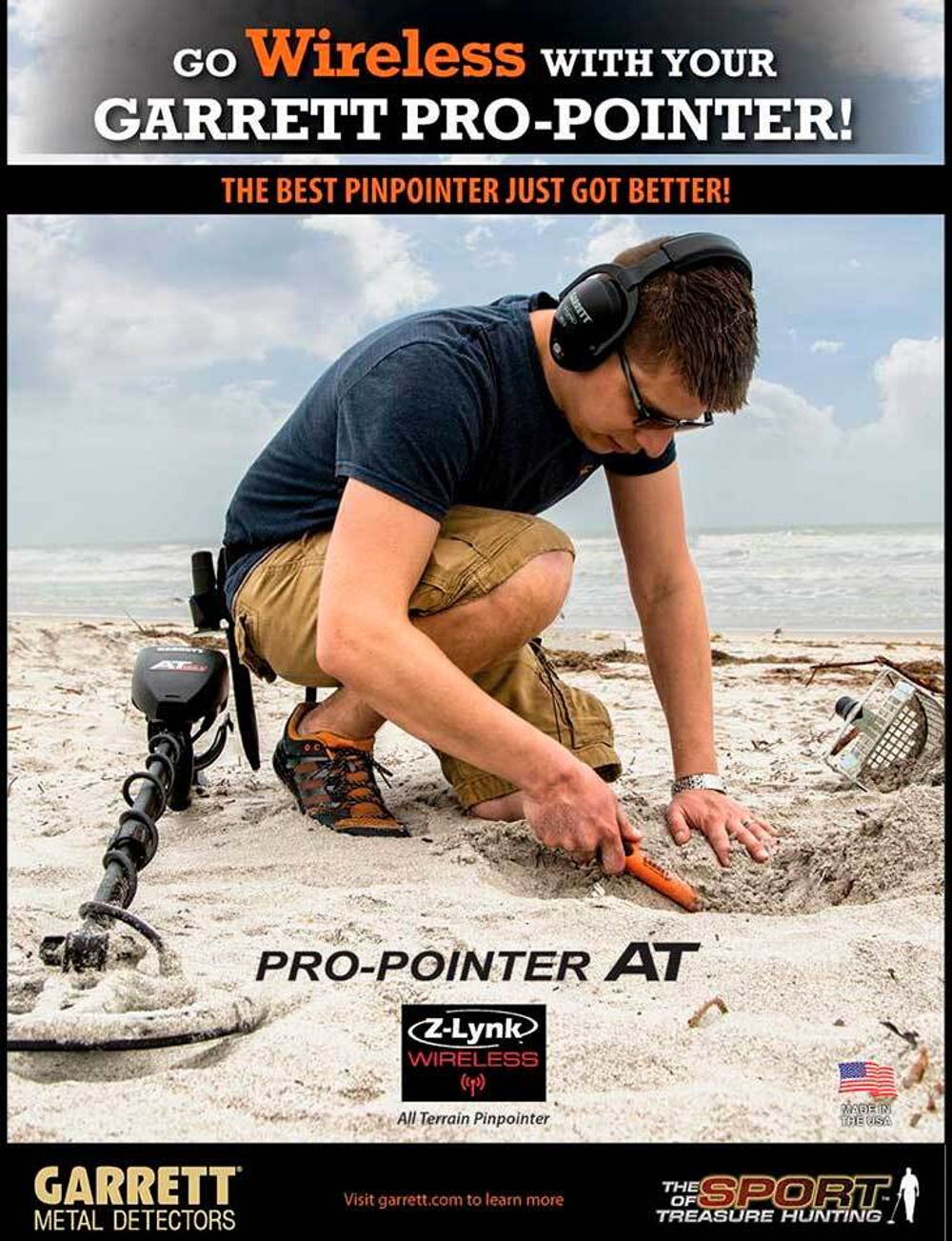 Пинпоинтер Garrett Pro-Pointer AT Z-Lynk